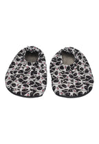 SLIPSTOP Kinder Hausschuhe Badeschuhe PANDA black white