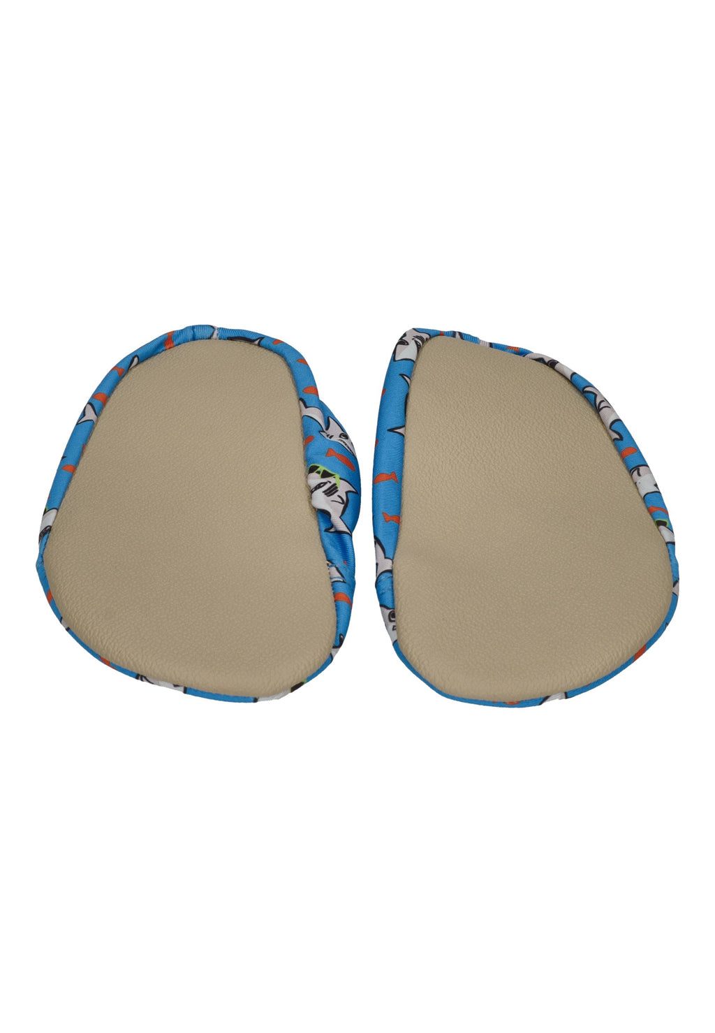 SLIPSTOP Kinder Hausschuhe Badeschuhe POSSEIDON Hai blue