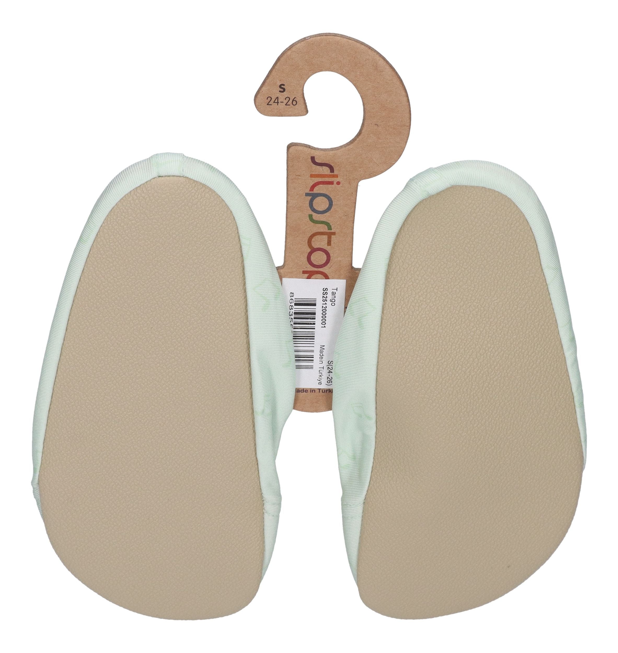 SLIPSTOP Kinder Hausschuhe Badeschuhe TANGO Ballerina Mintgrün