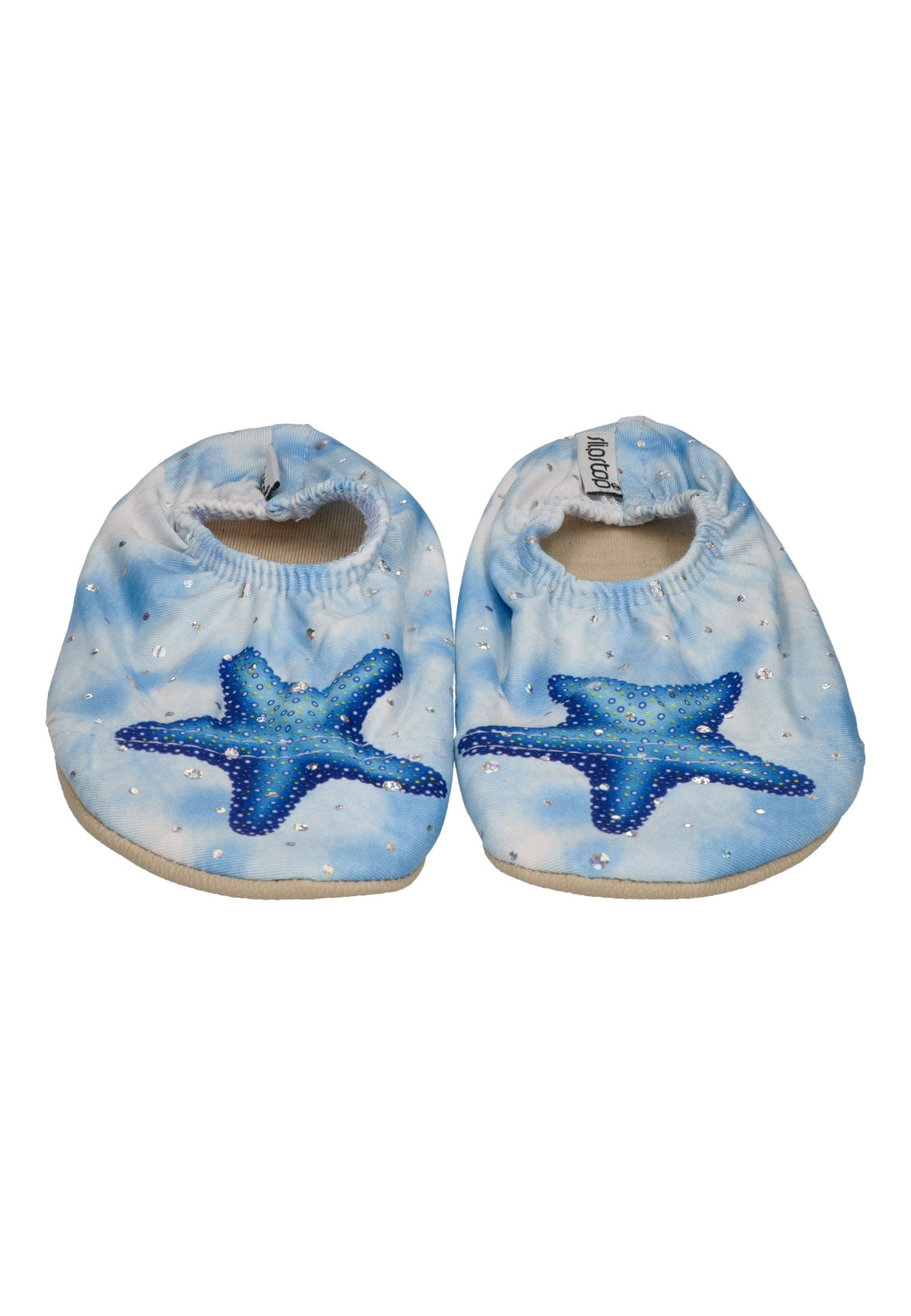 SLIPSTOP Kinder Hausschuhe Badeschuhe TYRA Seestern