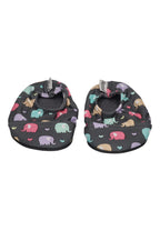 SLIPSTOP Kinder Hausschuhe Badeschuhe WINNIE Elefant black