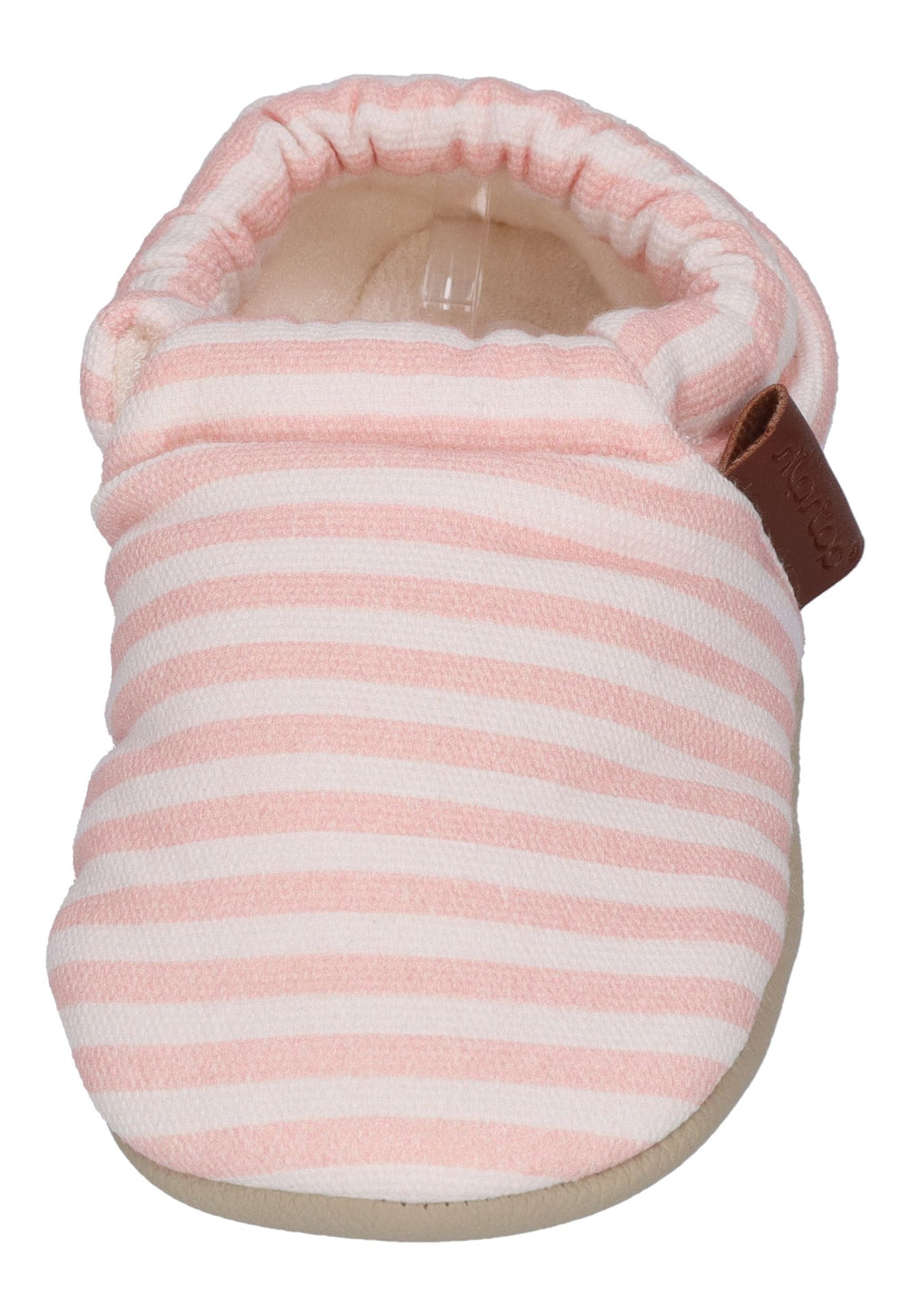 SLIPSTOP Kinder Hausschuhe Bootie BREEZE rosa gestreift