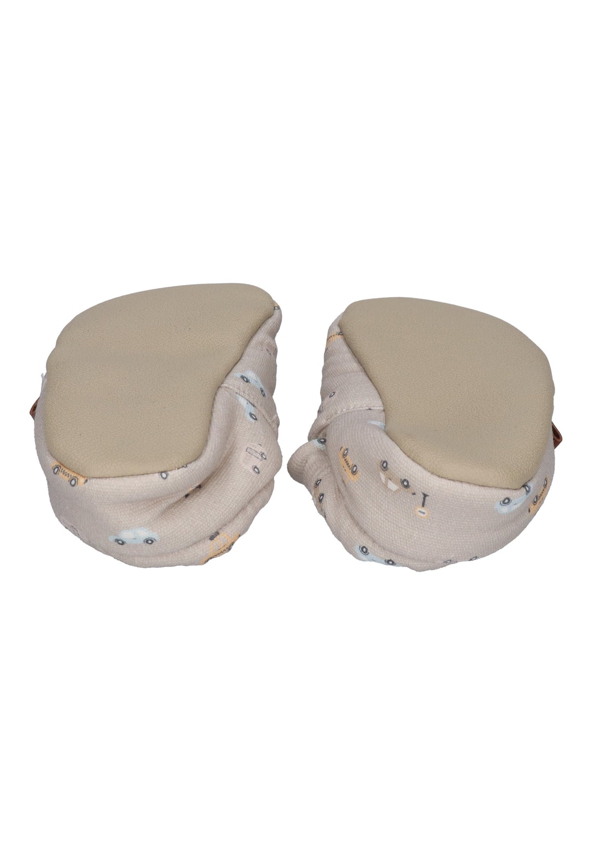 SLIPSTOP Kinder Hausschuhe Bootie CARS natural