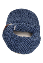 SLIPSTOP Kinder Hausschuhe Bootie INDIGO dunkelblau meliert