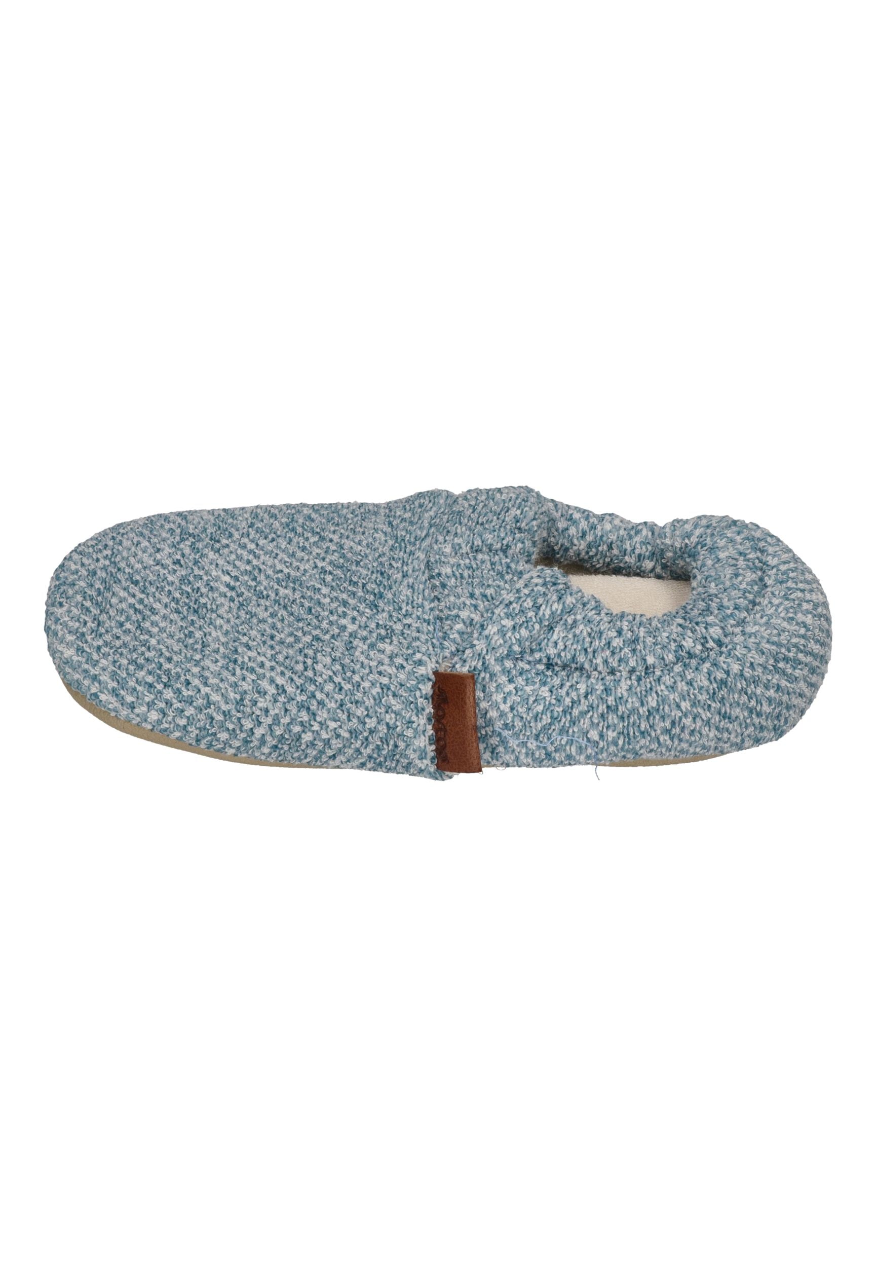 SLIPSTOP Kinder Hausschuhe Bootie PETROL blaugrau