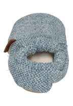 SLIPSTOP Kinder Hausschuhe Bootie PETROL blaugrau