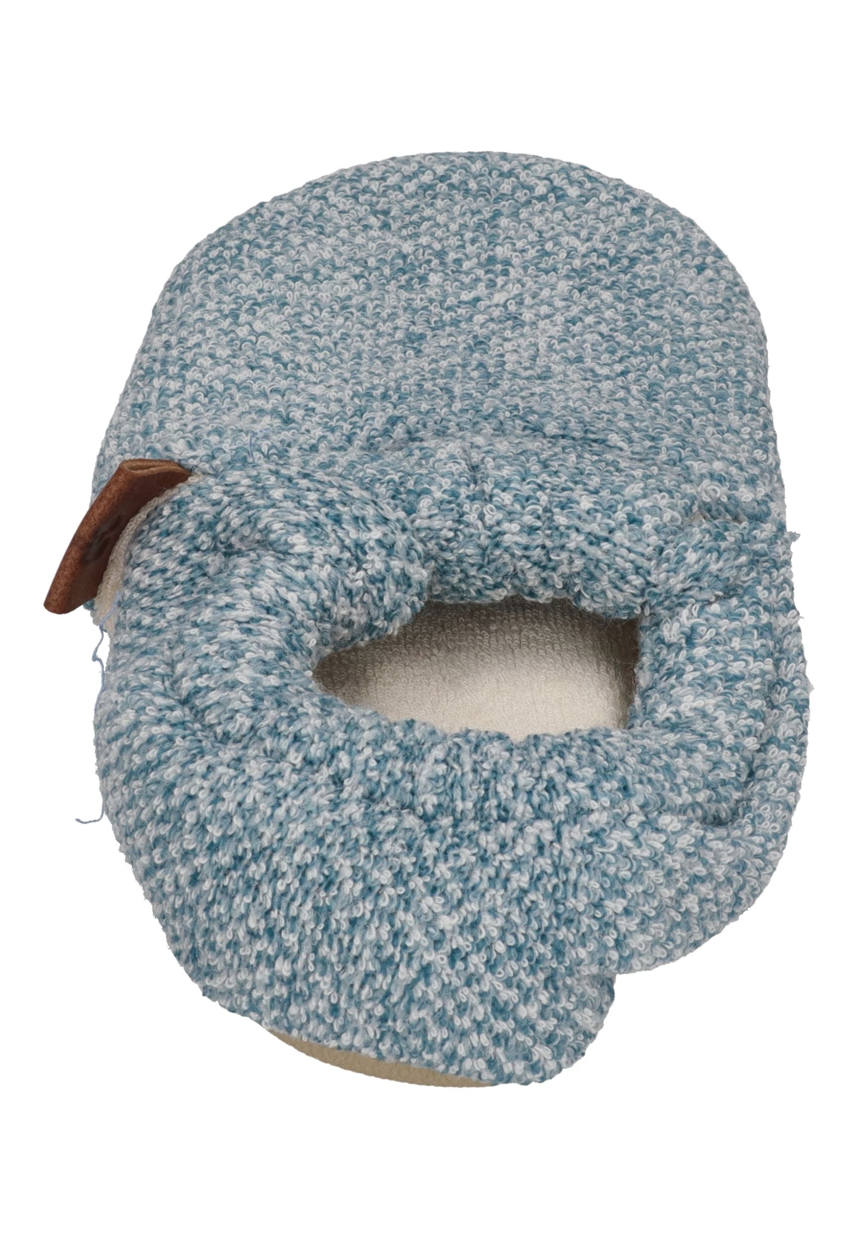 SLIPSTOP Kinder Hausschuhe Bootie PETROL blaugrau