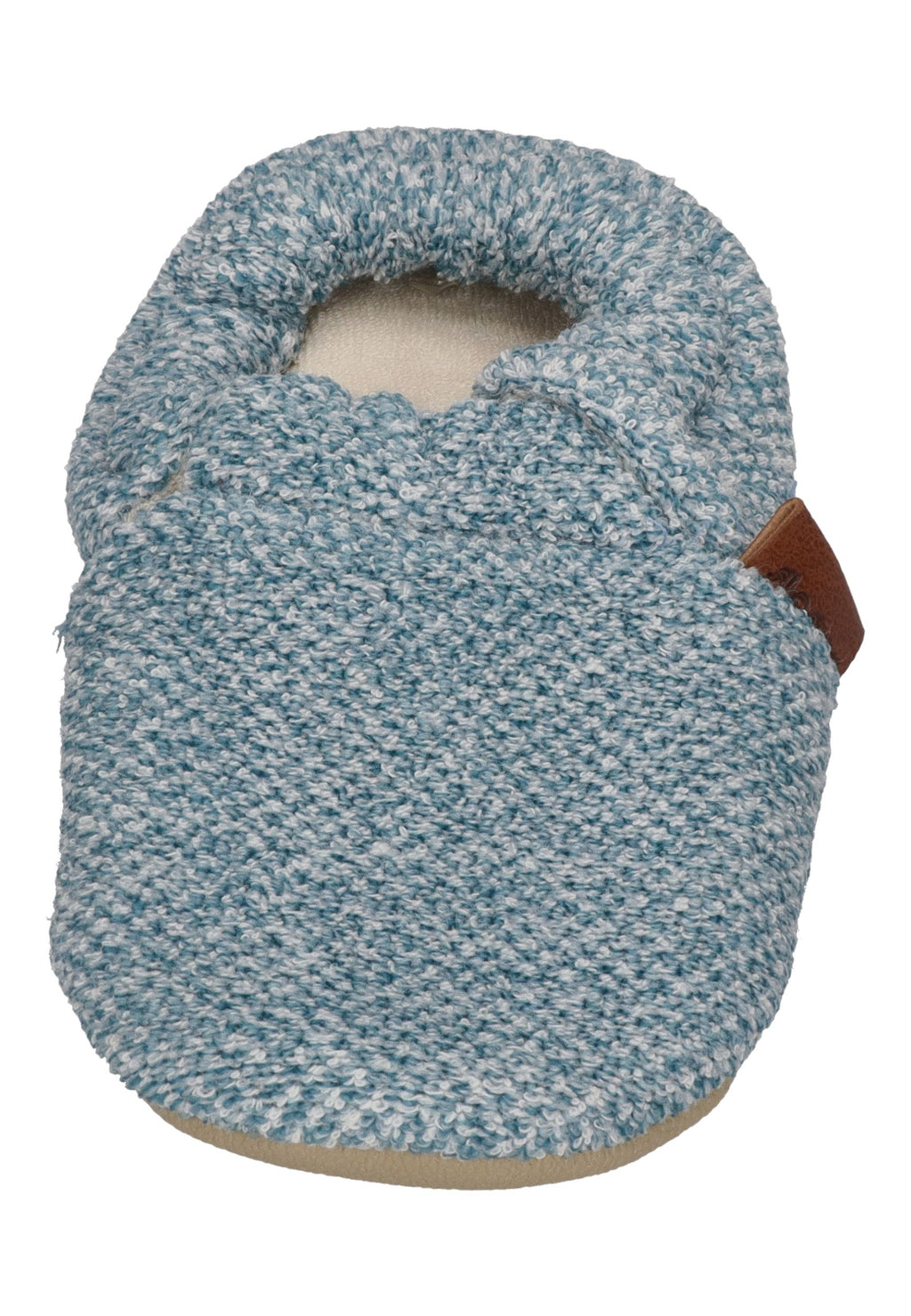 SLIPSTOP Kinder Hausschuhe Bootie PETROL blaugrau