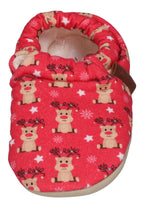 SLIPSTOP Kinder Hausschuhe Bootie RUDOLPH rot