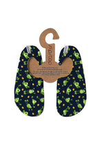 SLIPSTOP Kinder Hausschuhe Badeschuhe KERMIT Frosch blue