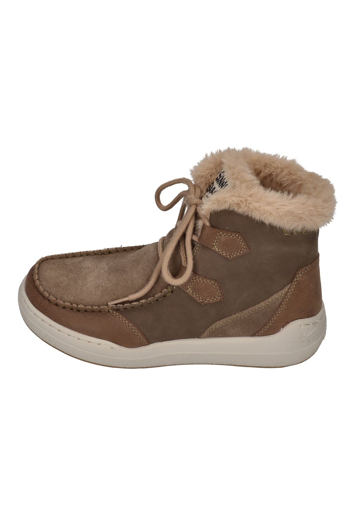 SUNNI SABBI Damen Barfußschuhe Boots ATLAS-069 oliva