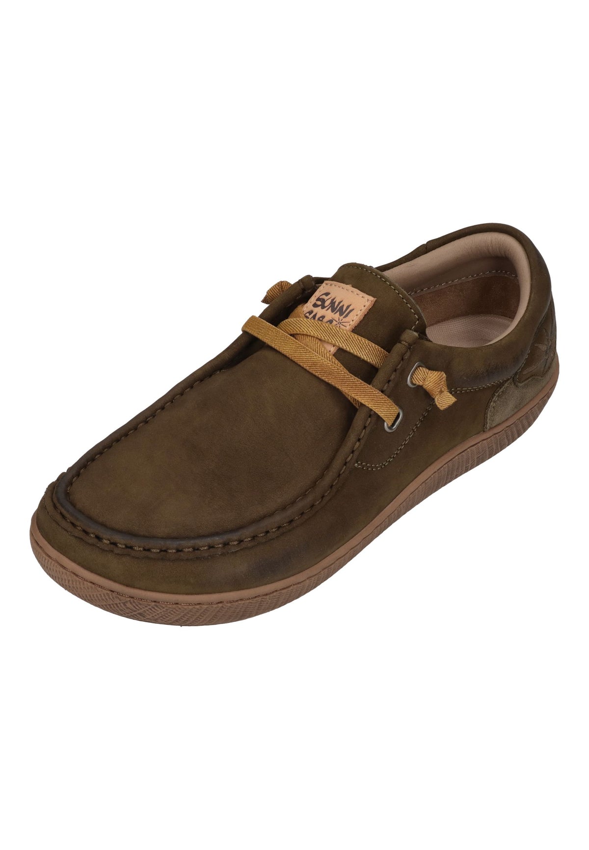 SUNNI SABBI Herren Barfußschuhe Halbschuhe KAIRO-015 kaki