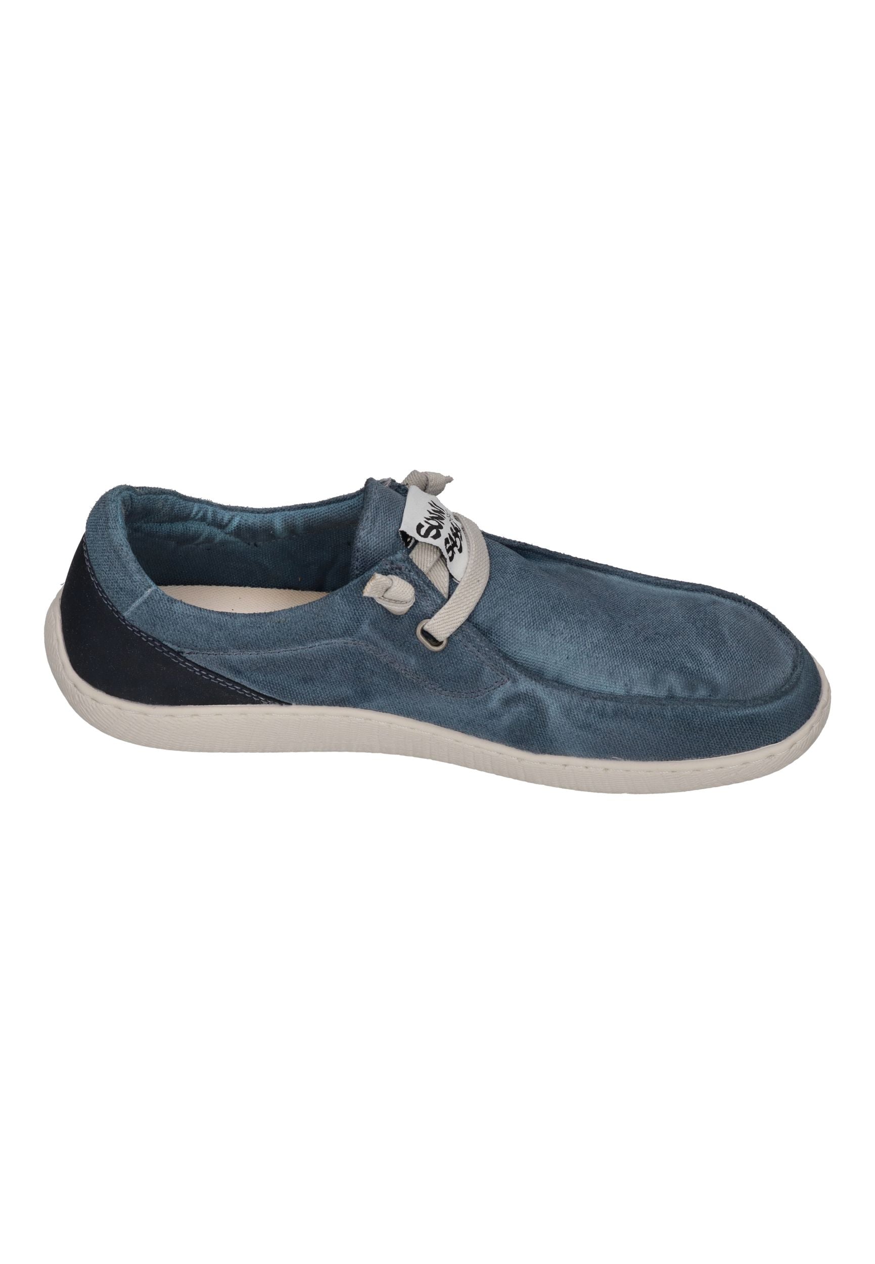 SUNNI SABBI Herren Barfußschuhe Halbschuhe KUNASH-002 blue