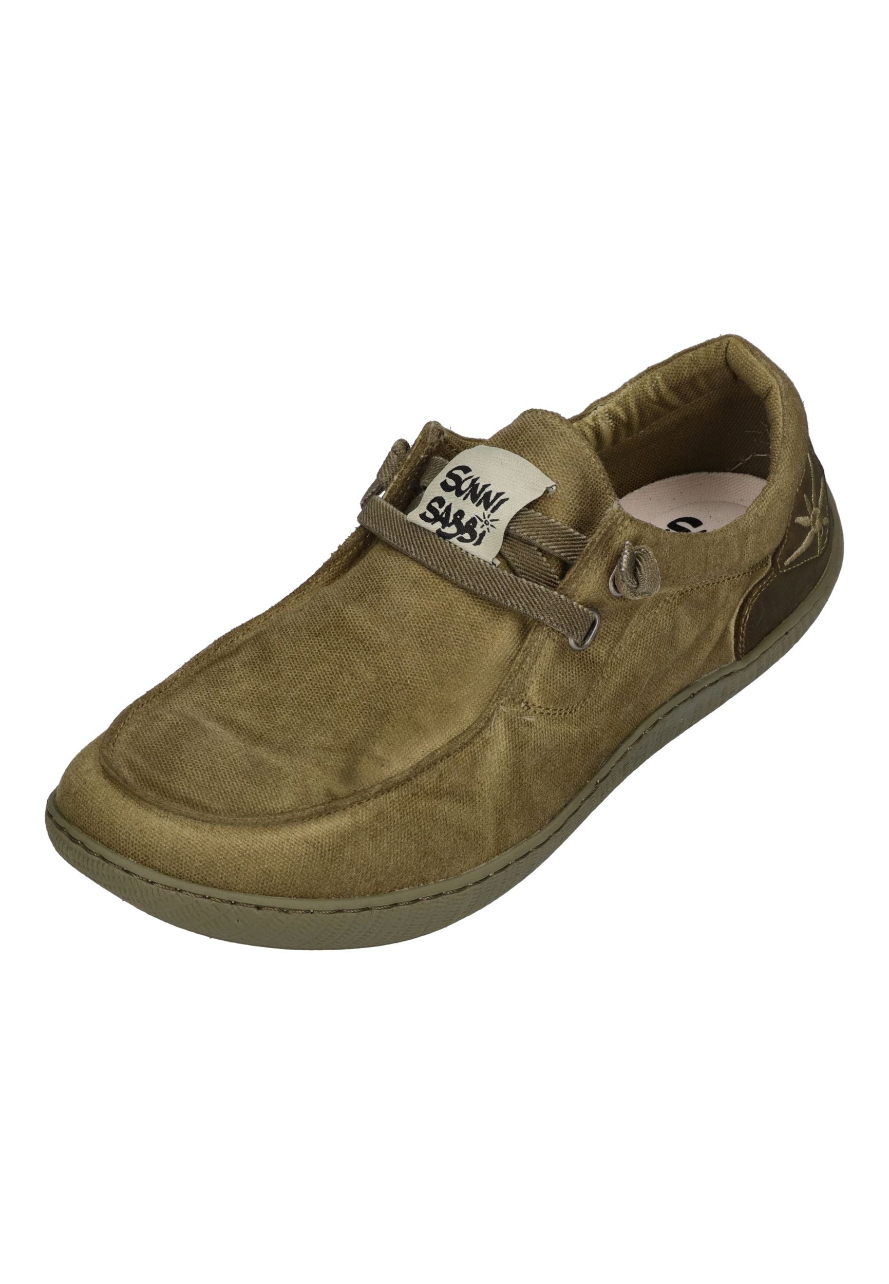 SUNNI SABBI Herren Barfußschuhe Halbschuhe KUNASH-002 musgo