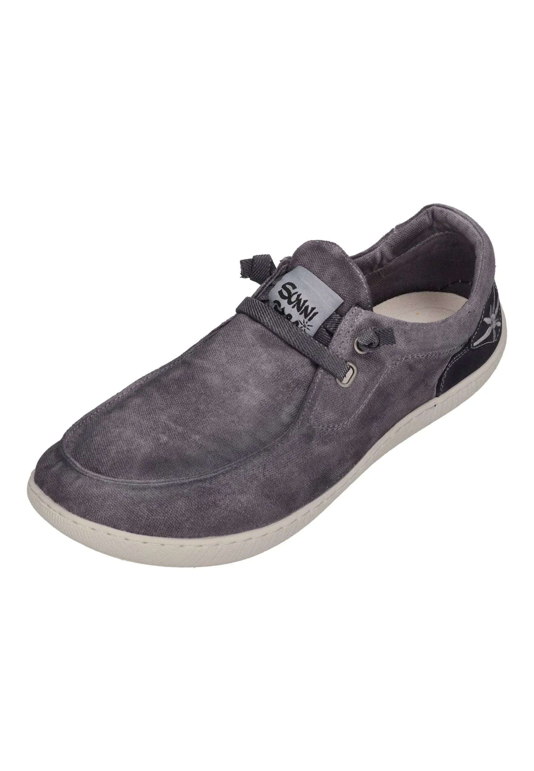 SUNNI SABBI Herren Barfußschuhe Halbschuhe KUNASH-002 onix