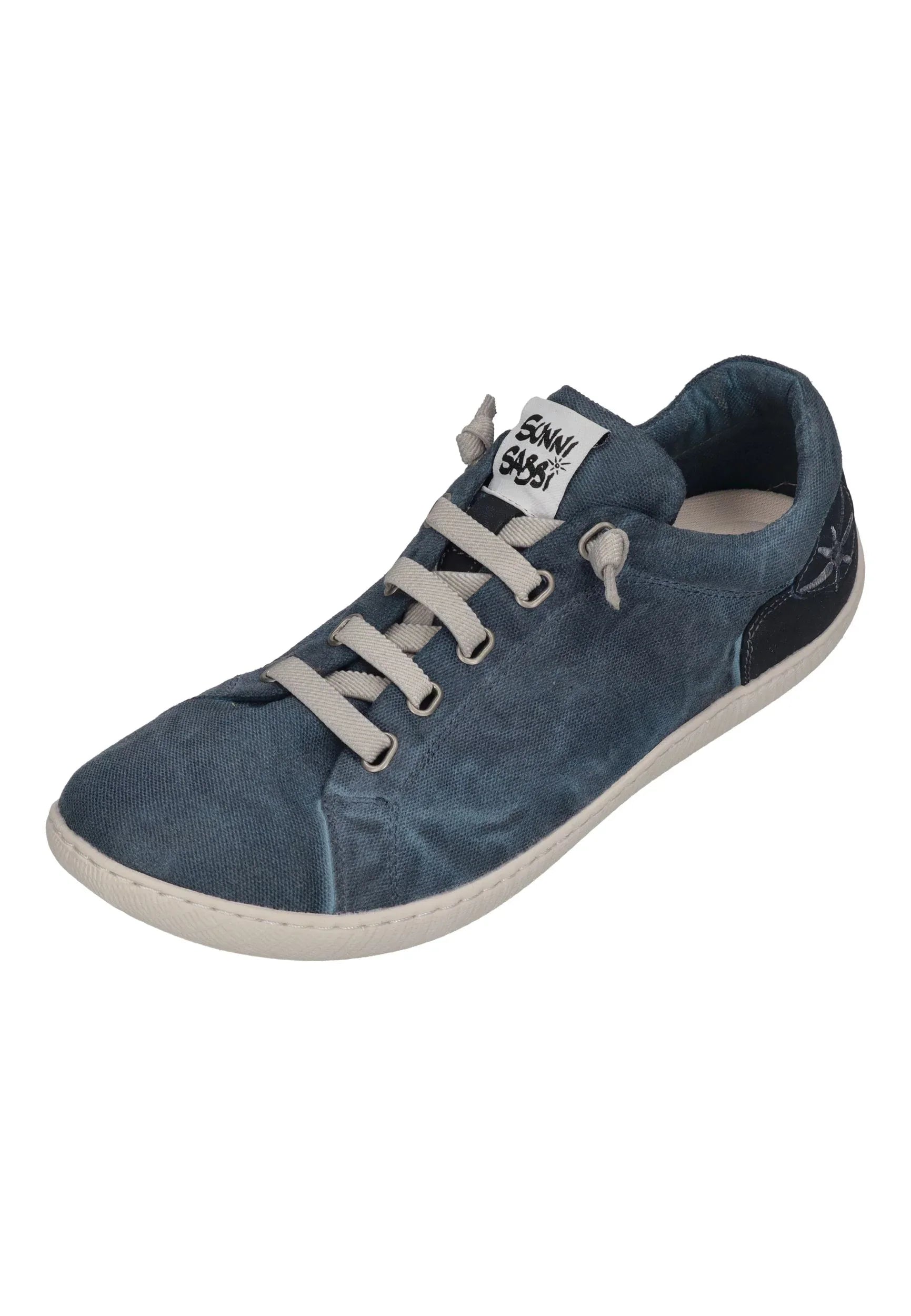 SUNNI SABBI Herren Barfußschuhe Halbschuhe MIYAKO-001 blue