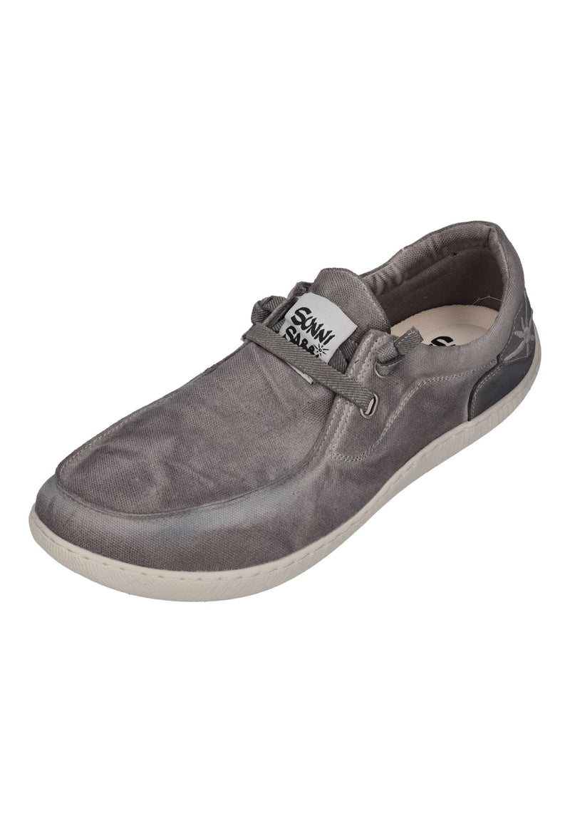 SUNNI SABBI Herren Barfußschuhe Halbschuhe MIYAKO-001 grafito