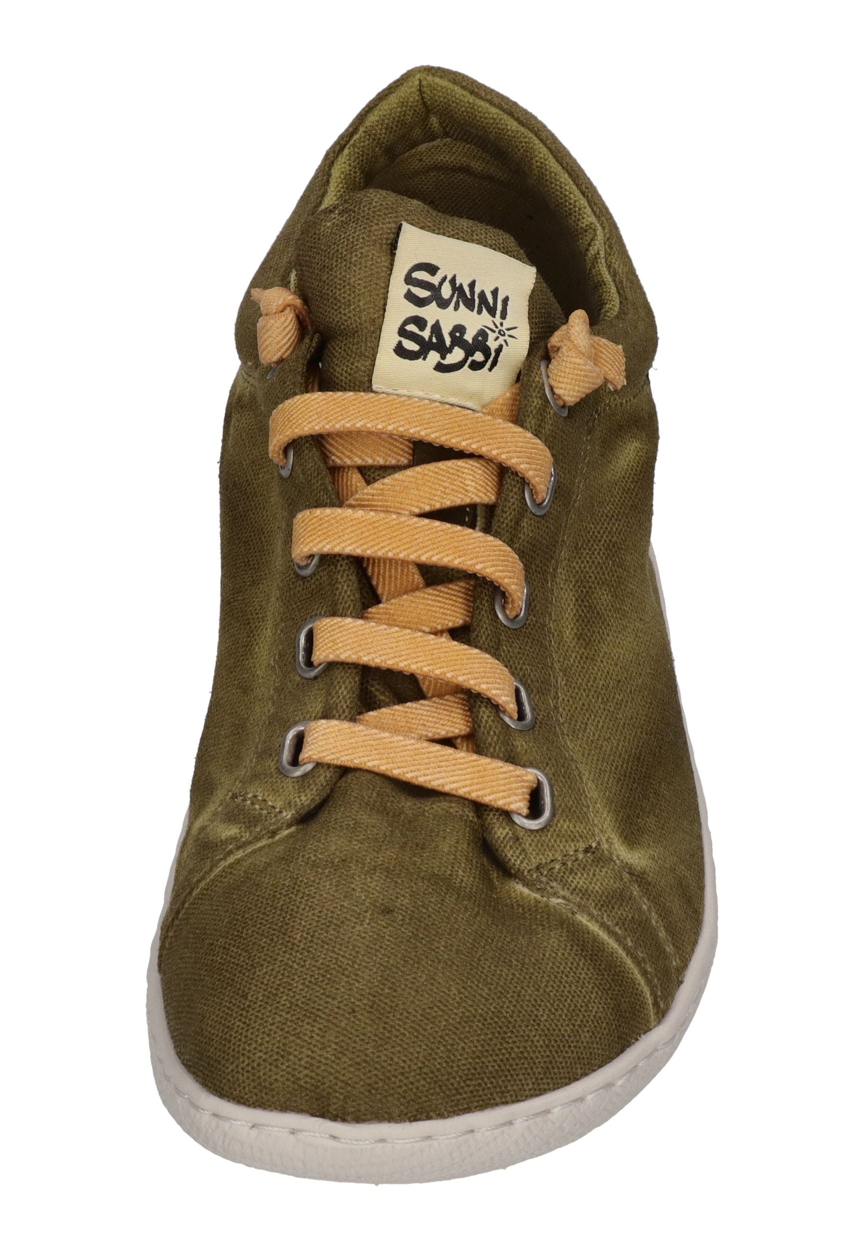 SUNNI SABBI Herren Barfußschuhe Halbschuhe MIYAKO-001 militar