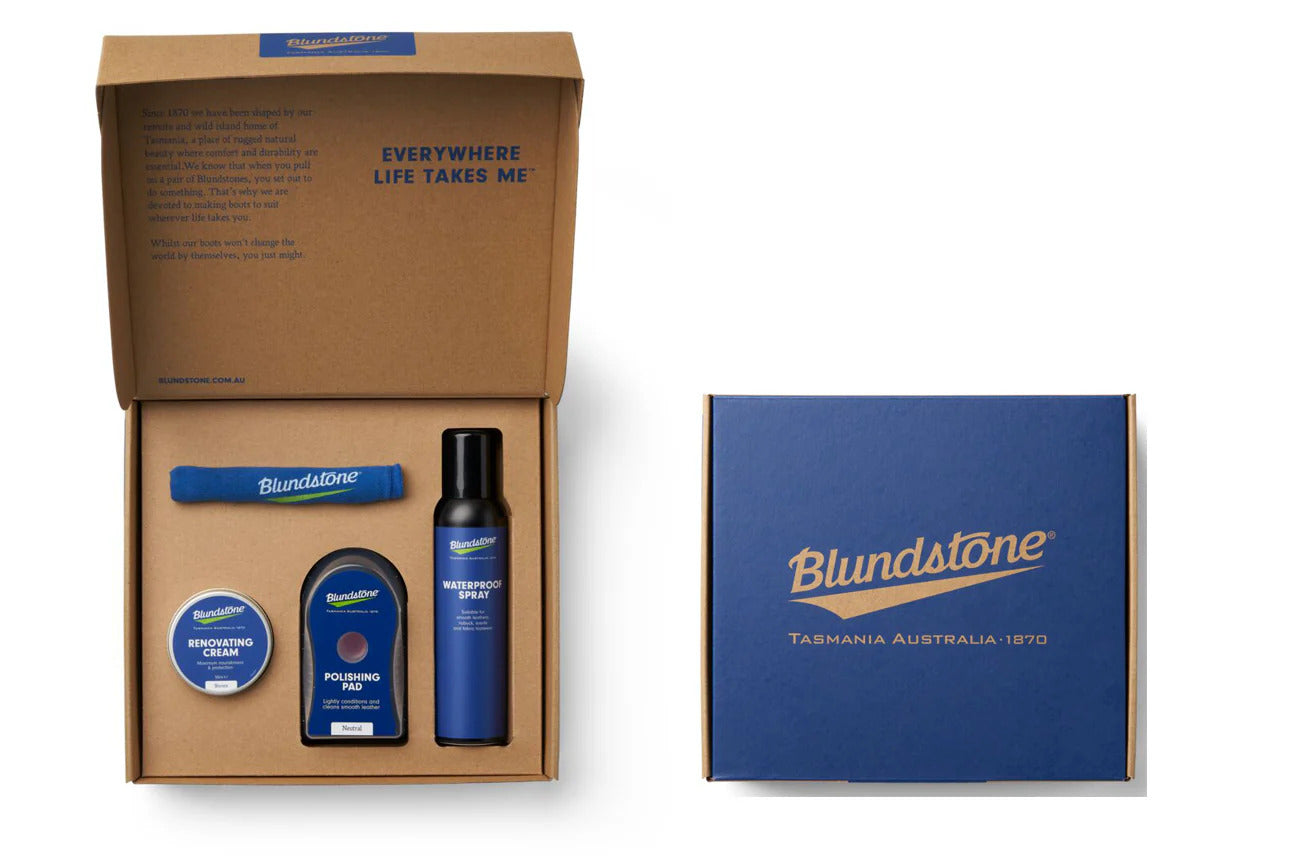 BLUNDSTONE - Shoe Care Kit Brown