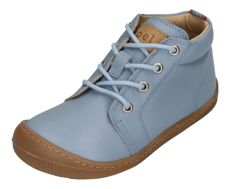 KOEL Barefoot Kinderschuhe Schnürer DELI NAPA - celeste