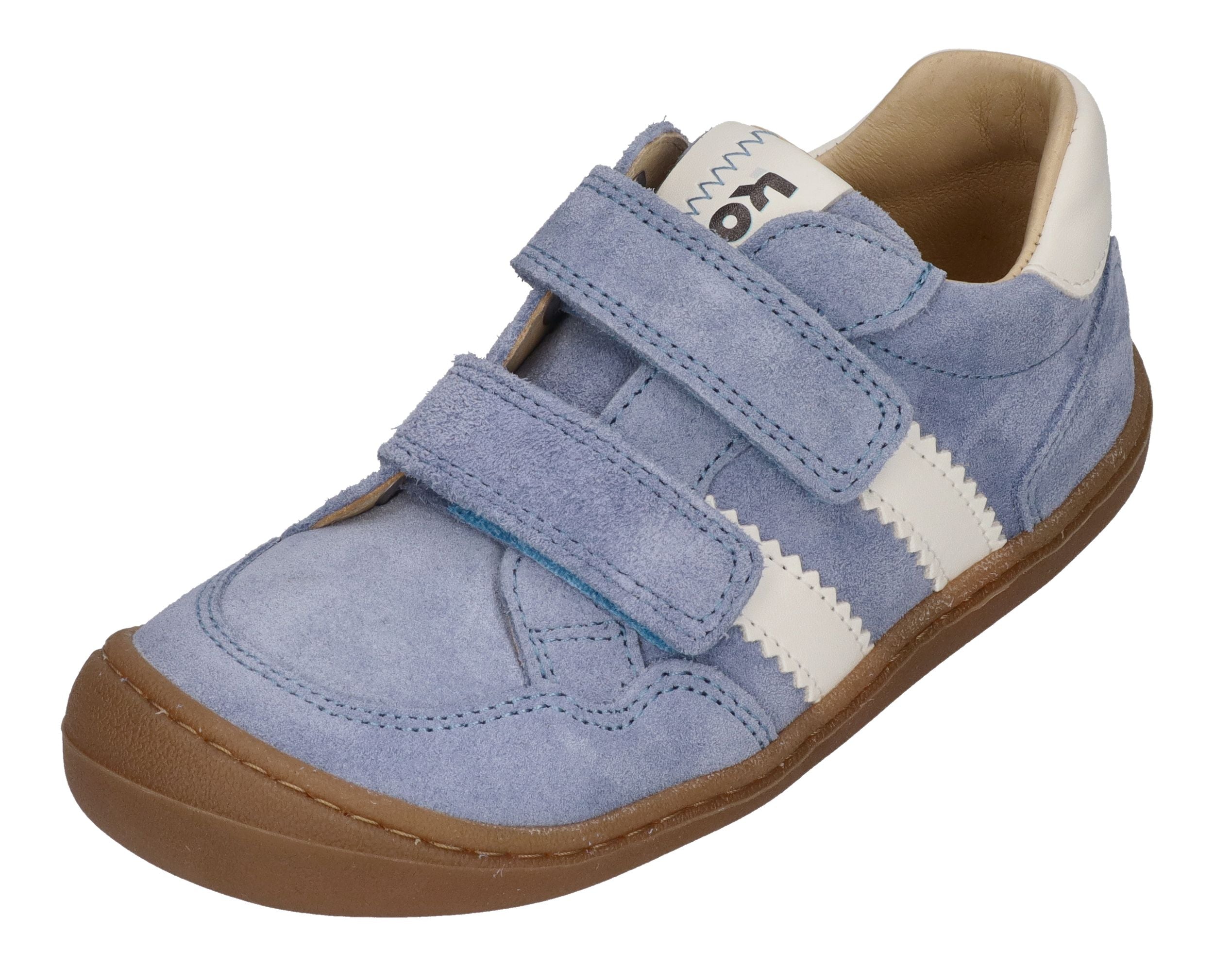 KOEL Barefoot Kinderschuhe Sneakers BALI 2.0 SUEDE aqua