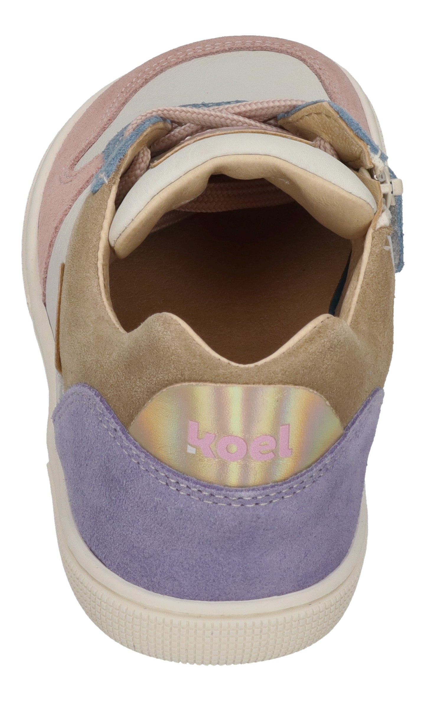 KOEL Barefoot Teenager Sneakers DATE SUEDE101 - pink - von hinten