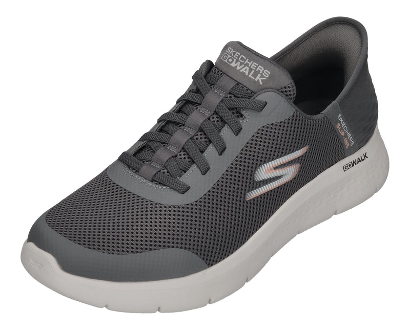 SKECHERS in Übergröße GO WALK FLEX HANDS UP 216324 GRY