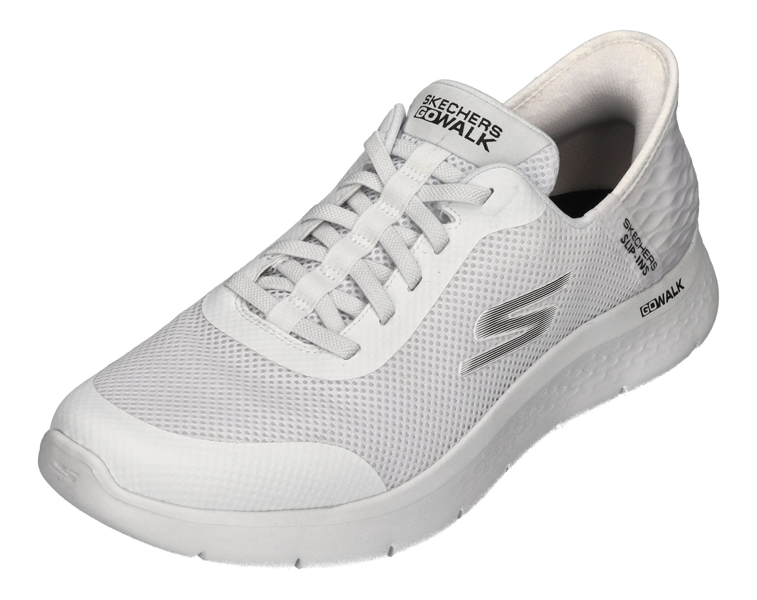 SKECHERS in Übergröße GO WALK FLEX HANDS UP 216324 WHT