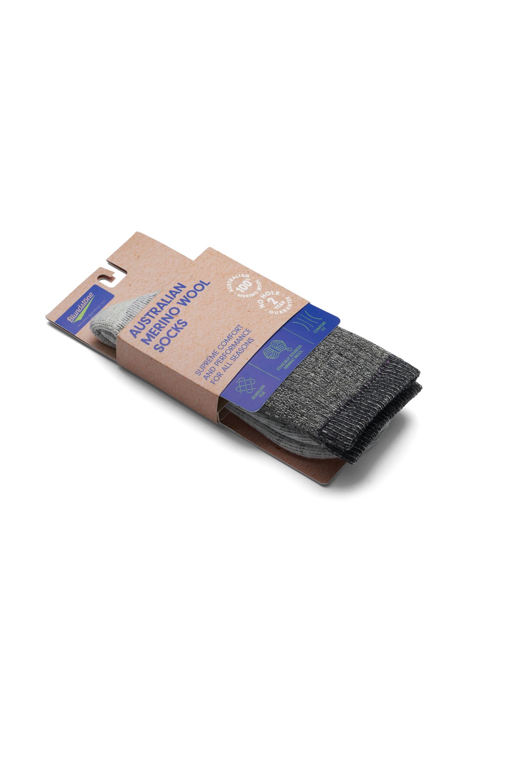 BLUNDSTONE Socken BLUSOCKMIDWGHTBLACK-020 hellgrau