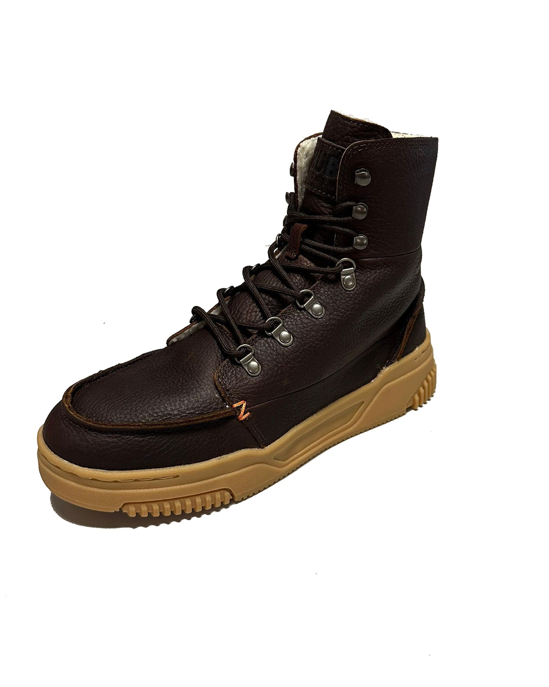 HUB FOOTWEAR Herren Boots SPITSBERG dark brown light gum