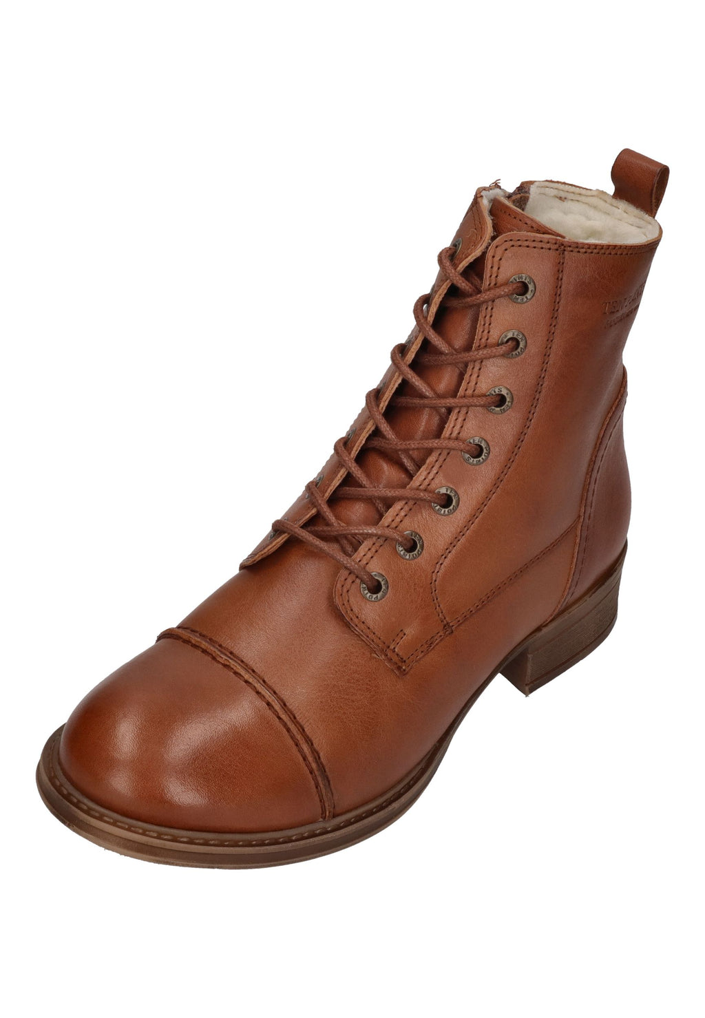 TEN POINTS Damen Stiefel PANDORA 60003 cognac