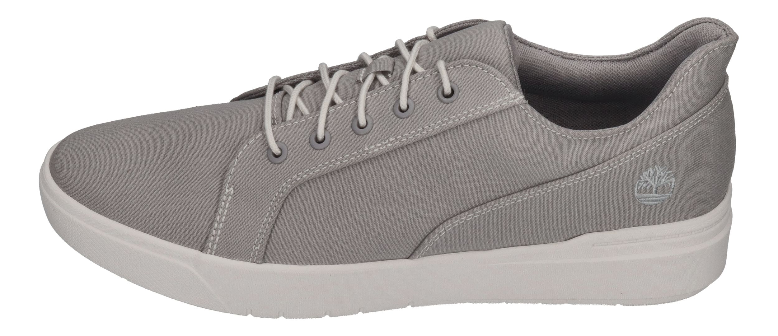 TIMBERLAND in Übergröße ALLSTON LOW LACE light grey Canvas