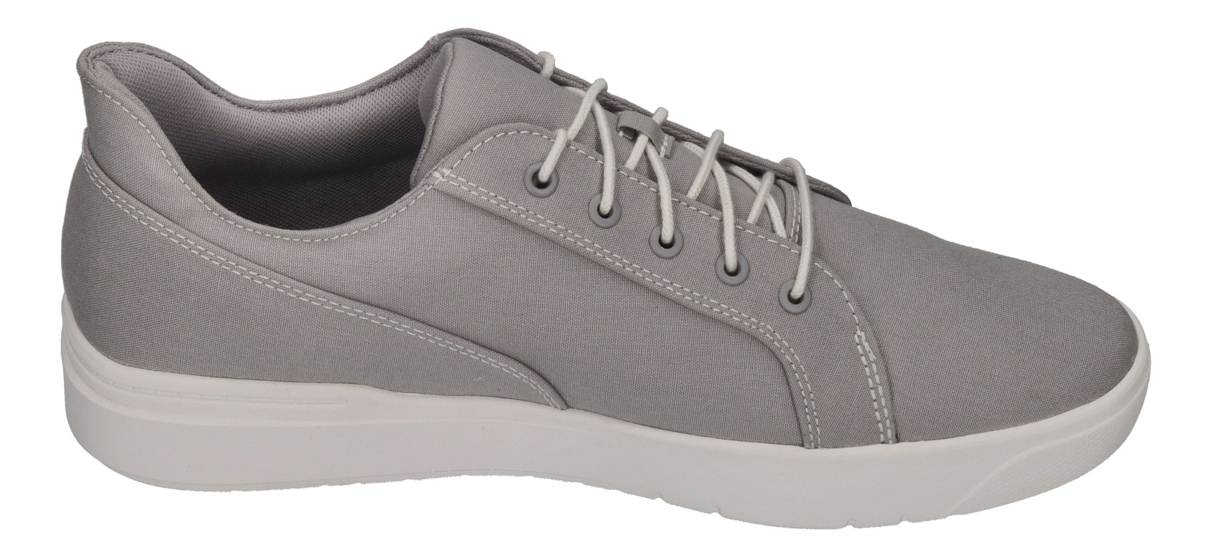 TIMBERLAND in Übergröße ALLSTON LOW LACE light grey Canvas