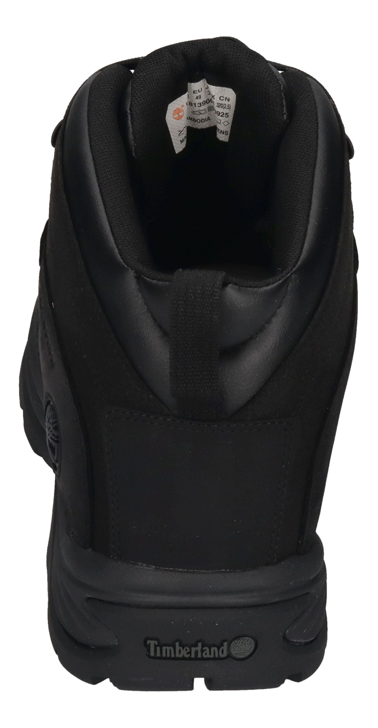 TIMBERLAND in Übergröße FLUME MID WATERPROOF HIKING BOOT black