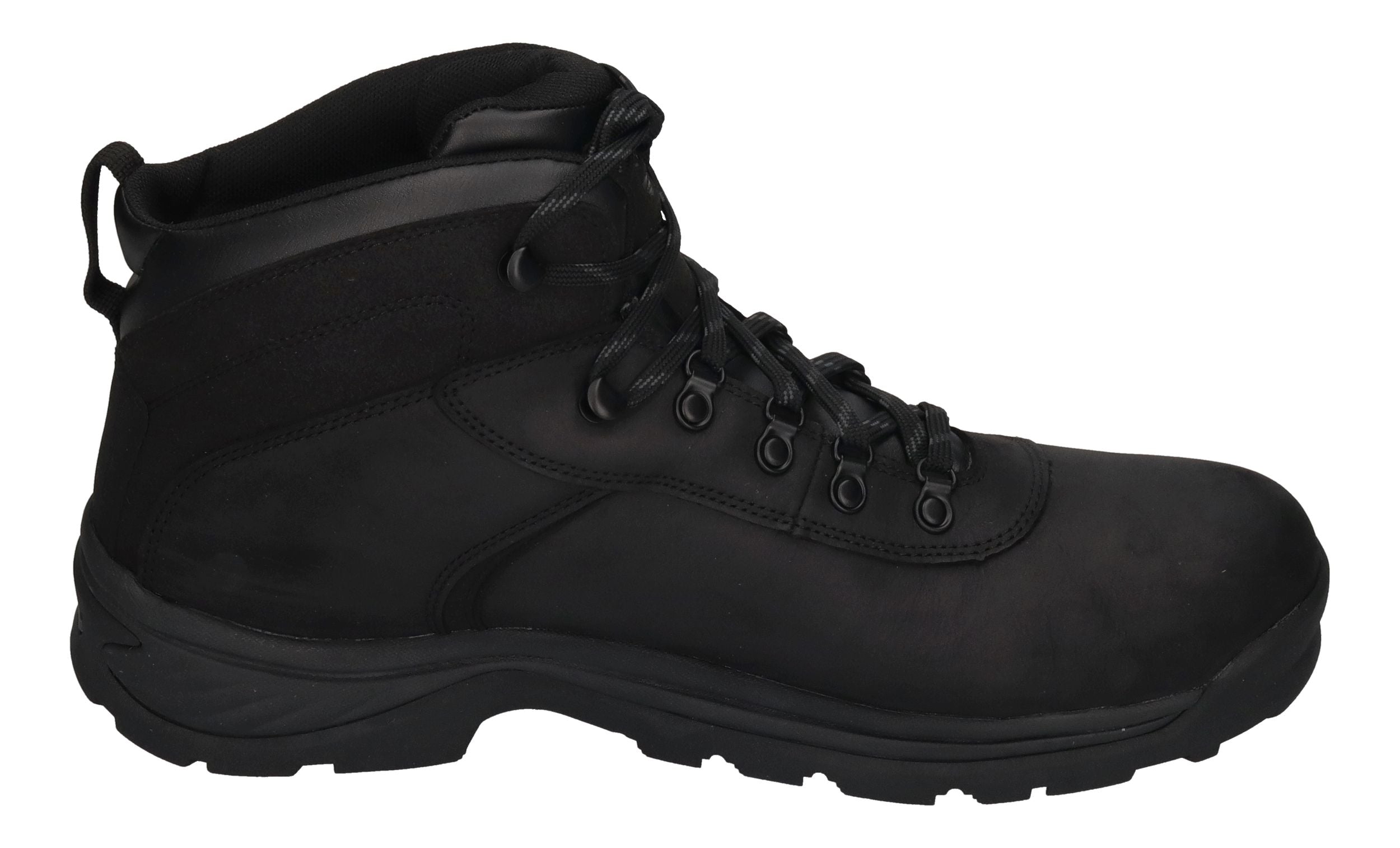 TIMBERLAND in Übergröße FLUME MID WATERPROOF HIKING BOOT black