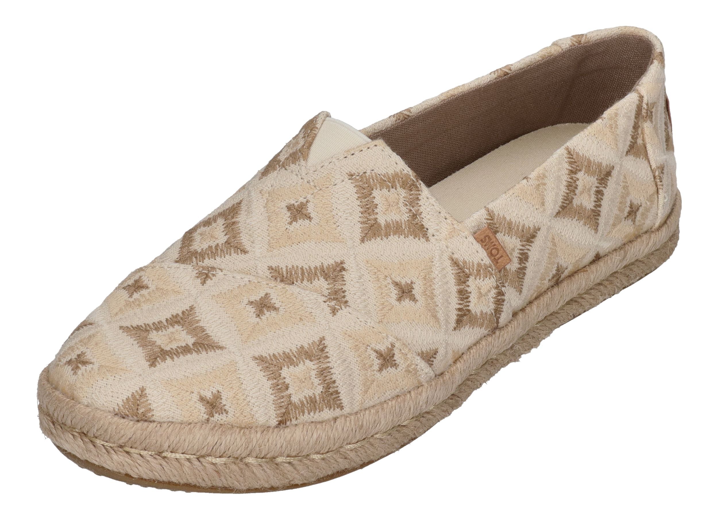 TOMS Damen - ALPARGATA ROPE 2.0 10020692 - natural geo