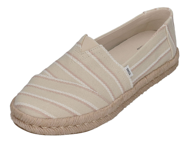 TOMS Damen - ALPARGATA ROPE 2.0 10021816 - natural woven stripes