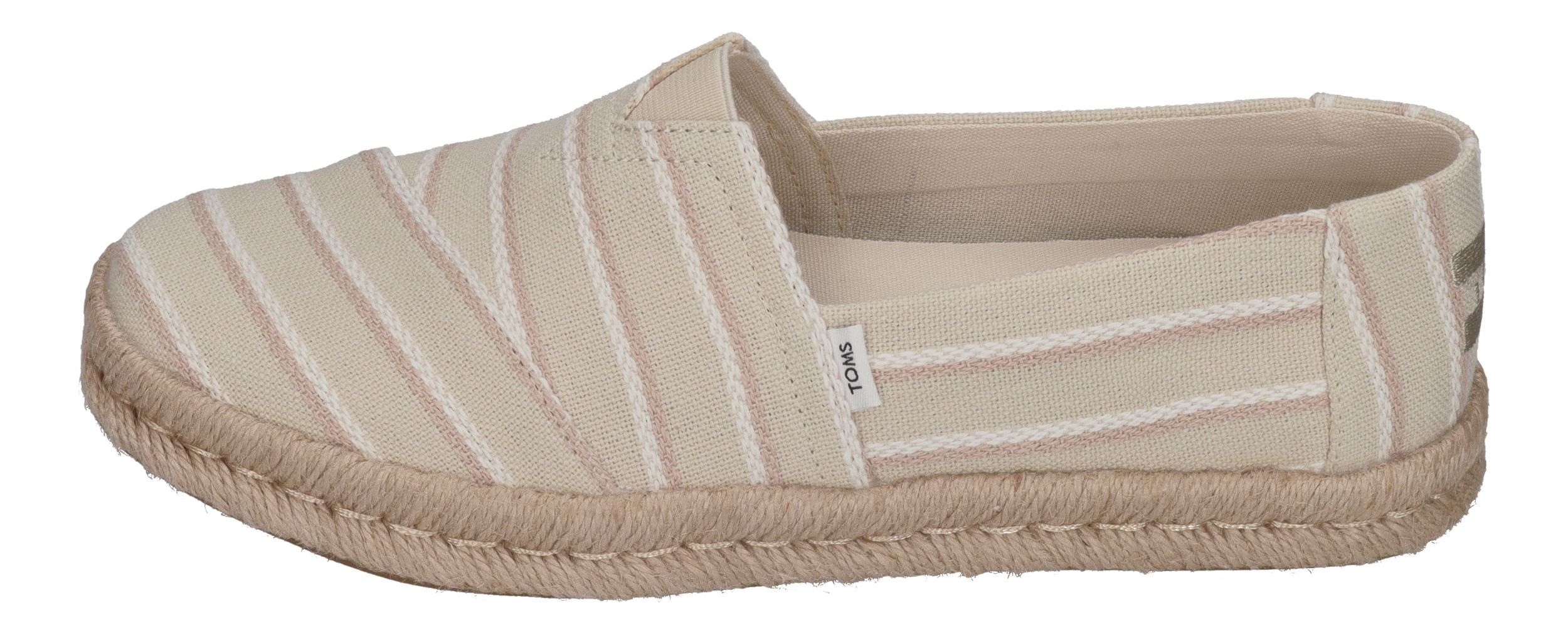 TOMS Damen - ALPARGATA ROPE 2.0 10021816 - natural woven stripes