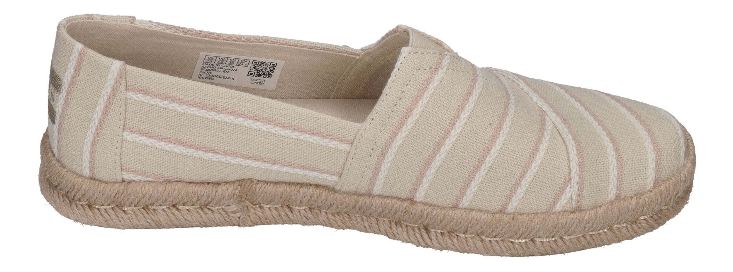 TOMS Damen - ALPARGATA ROPE 2.0 10021816 - natural woven stripes