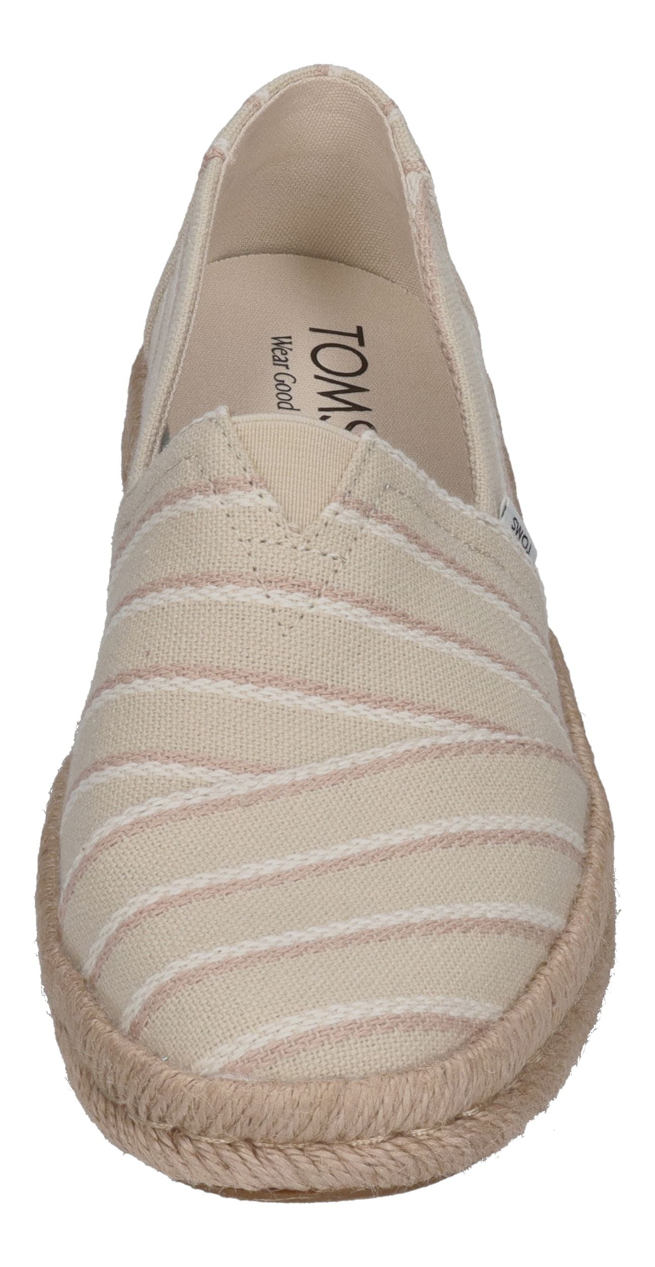 TOMS Damen - ALPARGATA ROPE 2.0 10021816 - natural woven stripes