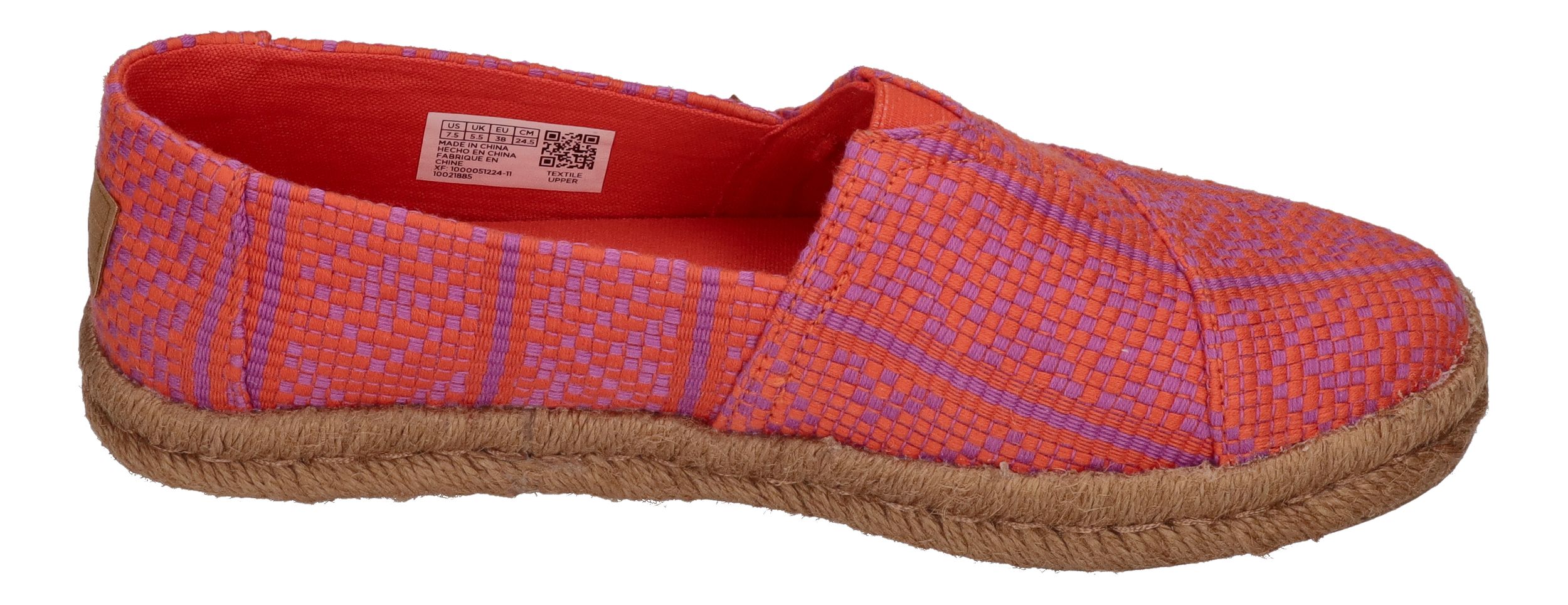 TOMS Damen - ALPARGATA ROPE 2.0 10021885 - flame diamond global woven
