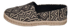 TOMS Damen - ALPARGATA ROPE 2.0 10021886 - black diamond global woven
