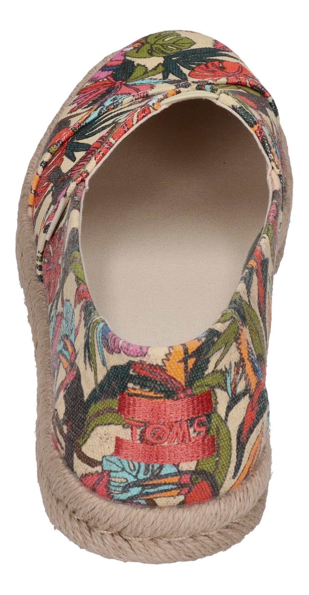 TOMS Damen - ALPARGATA ROPE 2.0 10021889 - light almond multi birds