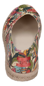 TOMS Damen - ALPARGATA ROPE 2.0 10021889 - light almond multi birds