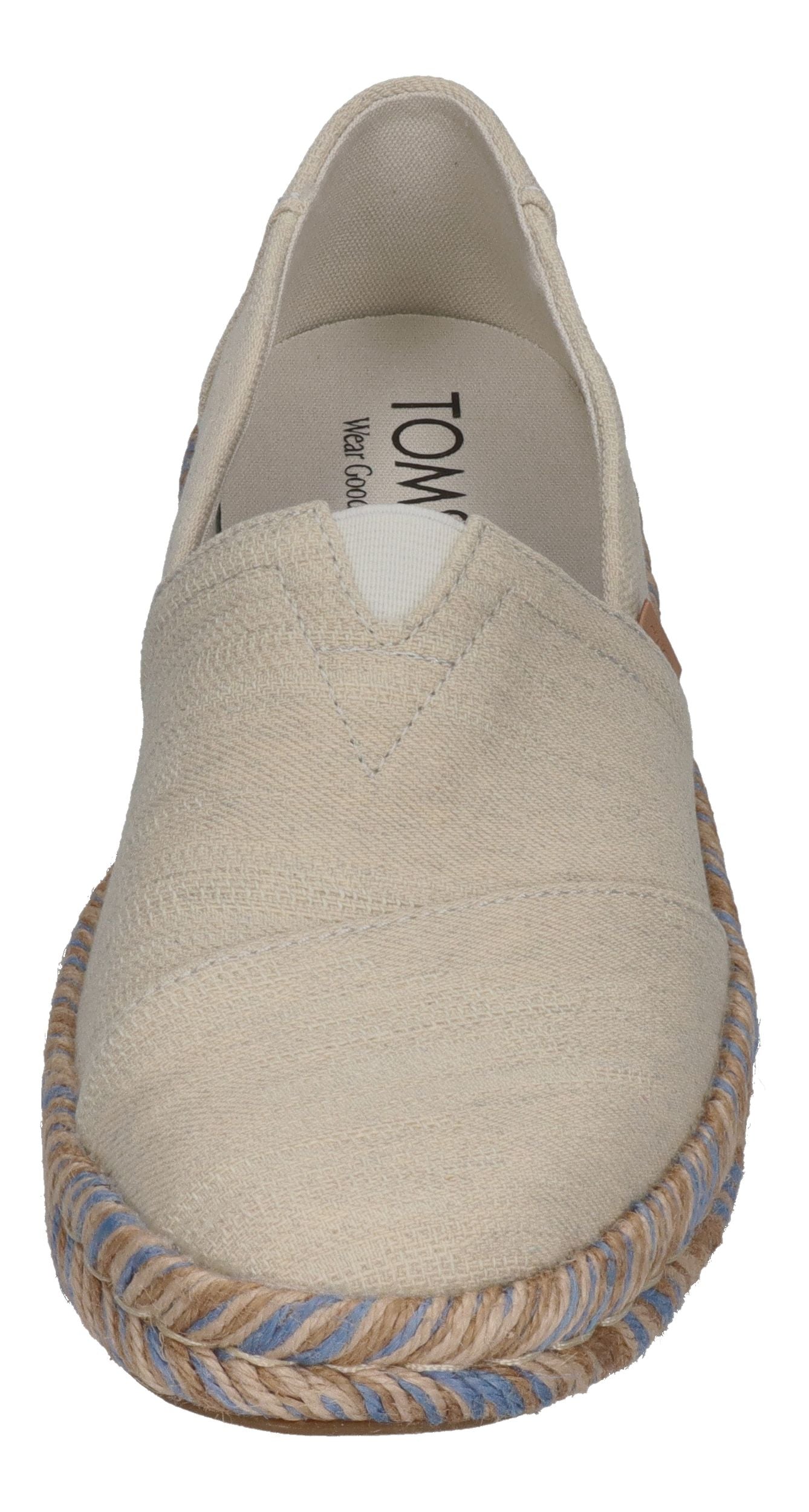 TOMS Damen - ALPARGATA ROPE 2.0 10021934 - white onyx textured denim