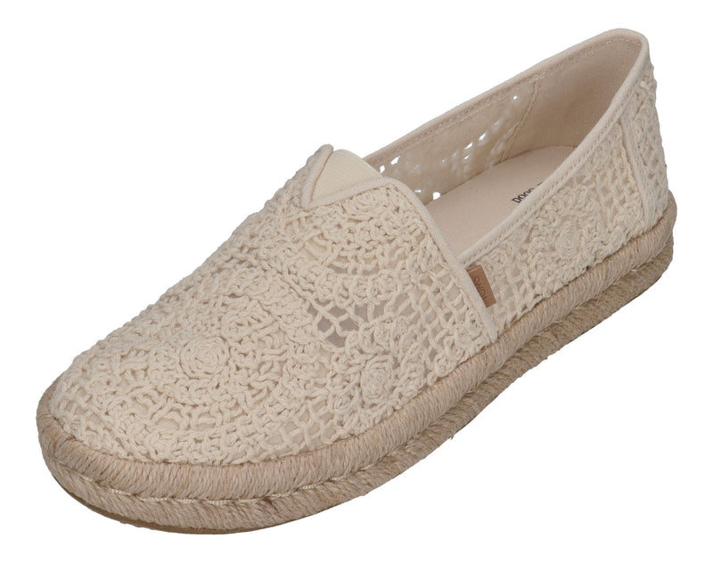 TOMS Damen - ALPARGATA ROPE 2.0 10021941 - natural crochet lace