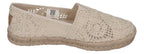 TOMS Damen - ALPARGATA ROPE 2.0 10021941 - natural crochet lace
