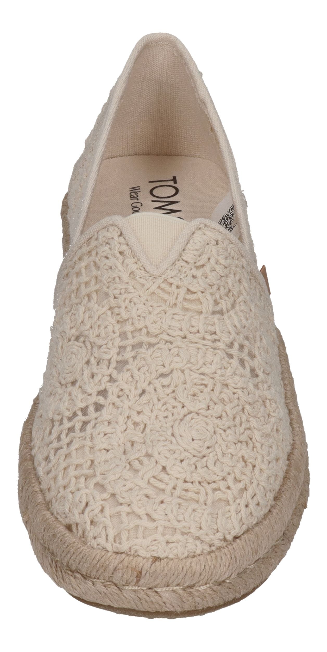 TOMS Damen - ALPARGATA ROPE 2.0 10021941 - natural crochet lace