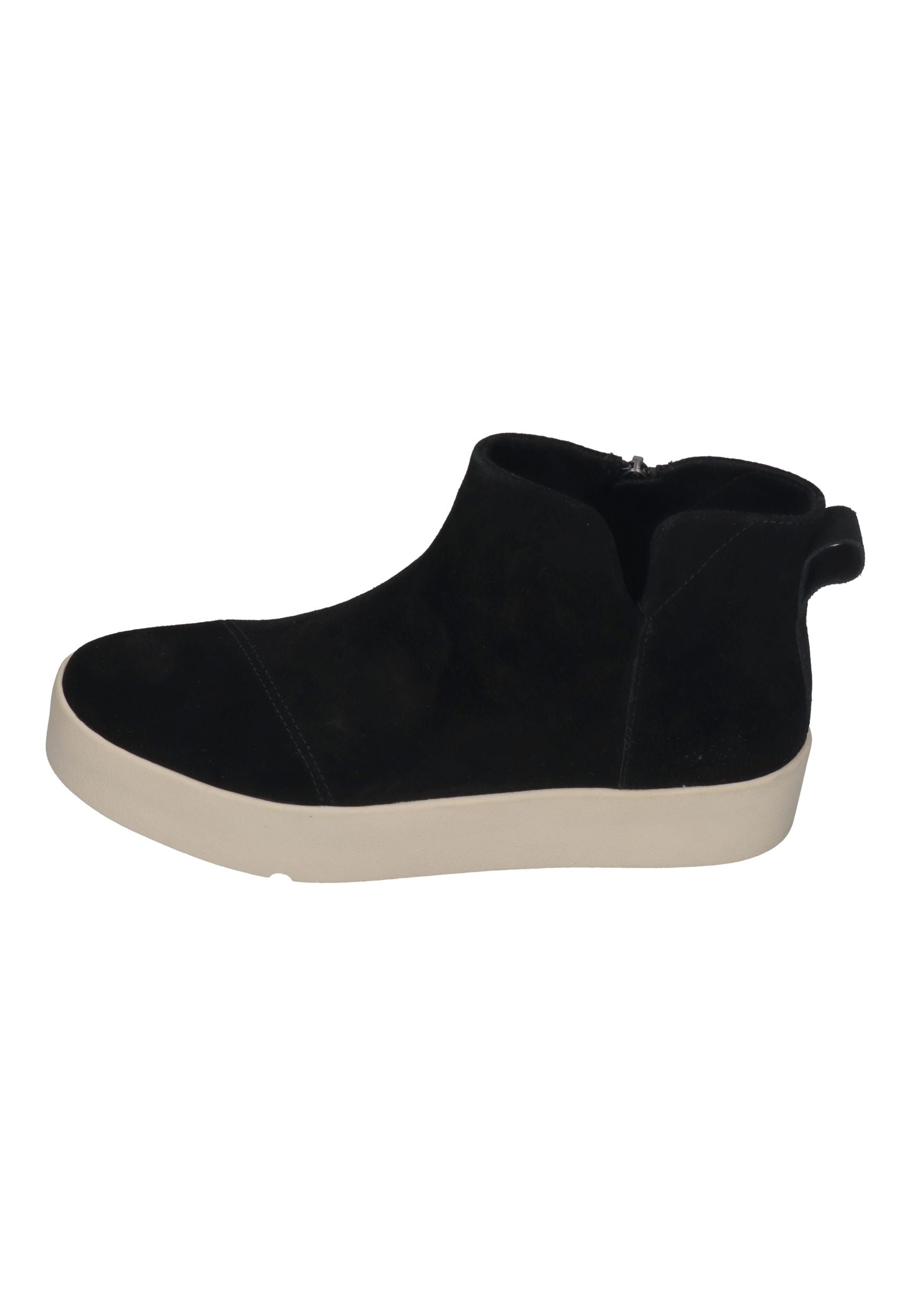 TOMS Damen Booties VERONA MID 10021067 black suede