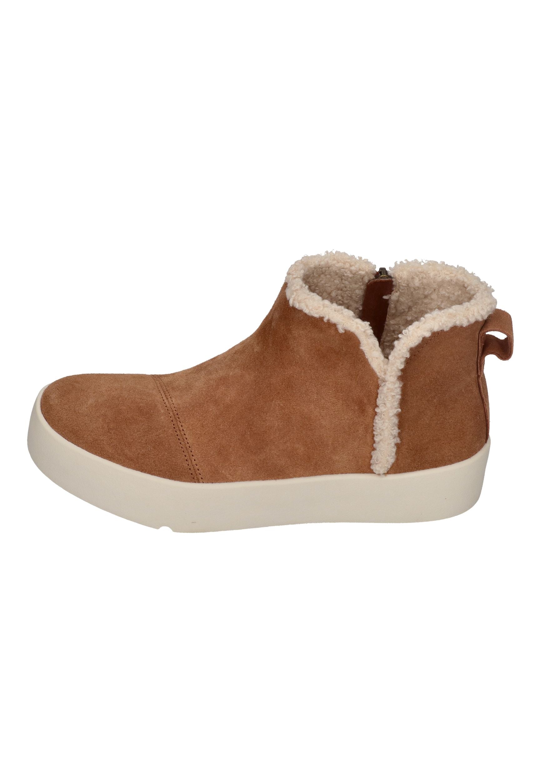 TOMS Damen Booties VERONA MID FAUX 10021437 brown sugar suede